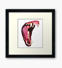 Vibrant Maw Framed Print