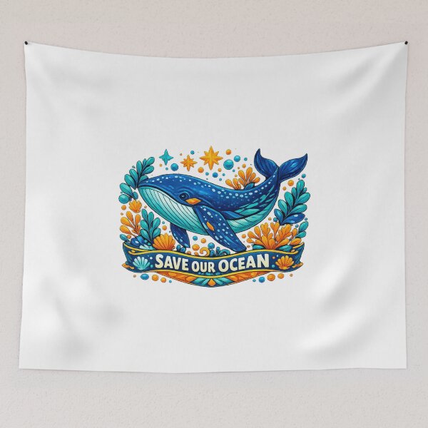 Item preview, Save Our Ocean designed and sold by LuveraxArt.