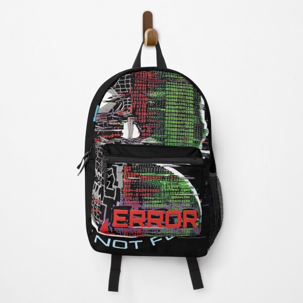 Item preview, Error 404 Brain Not Found Tech Glitch Art designed and sold by TatianaPri.
