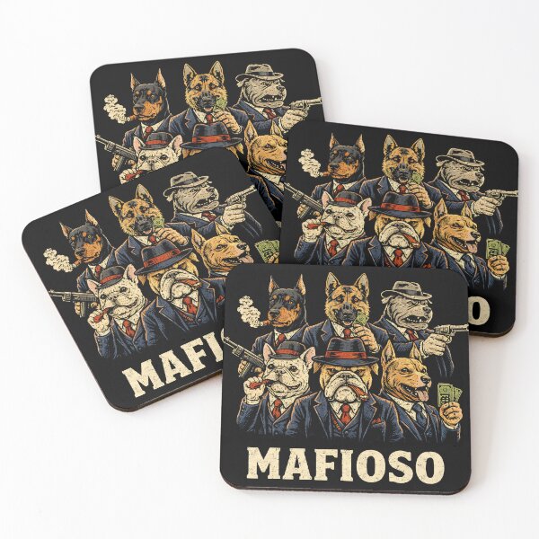 Item preview, Mafioso Dogs designed and sold by civomgon.