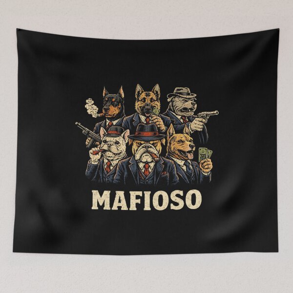 Item preview, Mafioso Dogs designed and sold by civomgon.