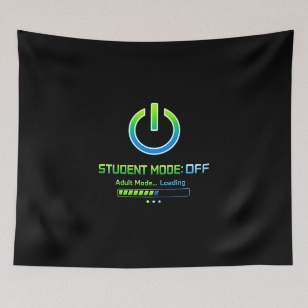 Item preview, Programmer Graduation Student Mode Off Funny Coder Gift designed and sold by Fanverse Merchandise.