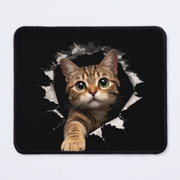 Item preview, Cat Torn Cloth designed and sold by jolihanot.