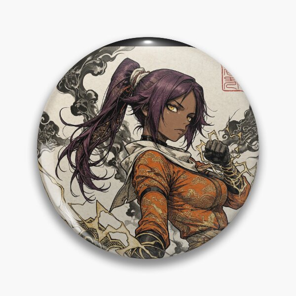 Item preview, Vintage Style Yoruichi designed and sold by MadShroomPrints.