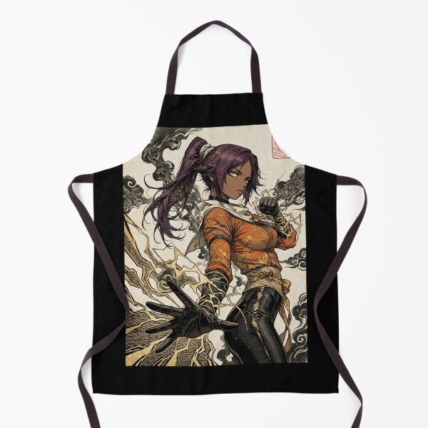 Item preview, Vintage Style Yoruichi designed and sold by MadShroomPrints.