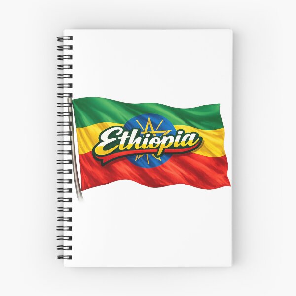 Item preview, Ethiopia Flag Waving Design – African Heritage Pride Graphic, Ethiopian Culture Artwork, National Flag Travel Gift designed and sold by GarnerSupplyCo.