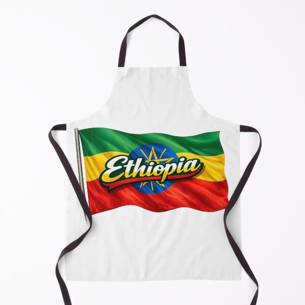 Item preview, Ethiopia Flag Waving Design – African Heritage Pride Graphic, Ethiopian Culture Artwork, National Flag Travel Gift designed and sold by GarnerSupplyCo.