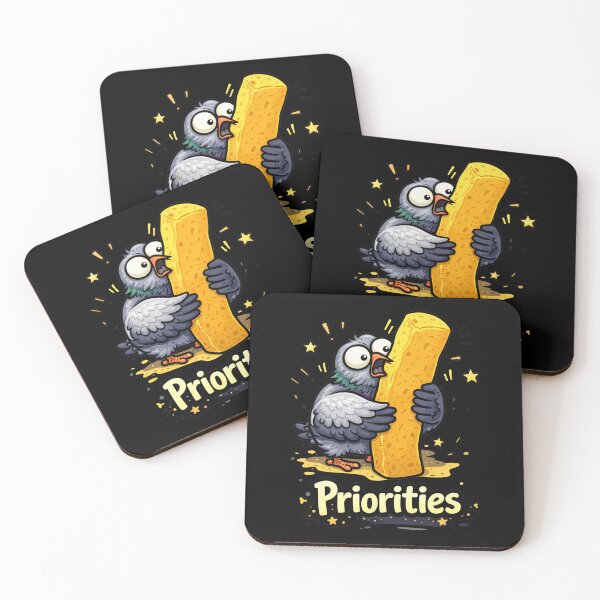Item preview, Priorities Funny Pigeon French Fry designed and sold by MonkiFlipp.