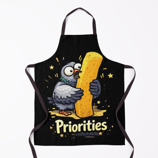 Item preview, Priorities Funny Pigeon French Fry designed and sold by MonkiFlipp.