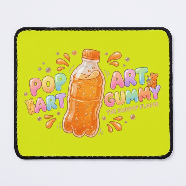 Item preview, Kawaii Gummy Art Soda Pop Flavor Orange designed and sold by LIVE_FREE.