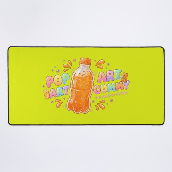 Item preview, Kawaii Gummy Art Soda Pop Flavor Orange designed and sold by LIVE_FREE.