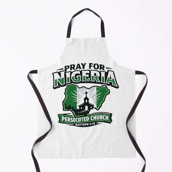 Item preview, Pray for Nigeria – Persecuted Church | Matthew 5:10 Christian Faith Design designed and sold by EnR-designs.