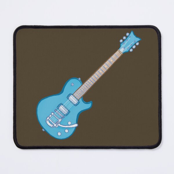 Item preview, Blue electric guitar designed and sold by ElectronicCloud.