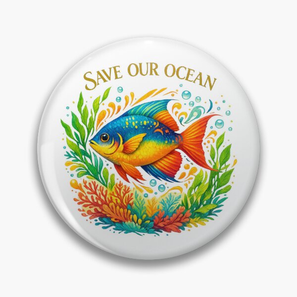 Item preview, Save Our Ocean designed and sold by LuveraxArt.