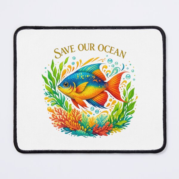 Item preview, Save Our Ocean designed and sold by LuveraxArt.