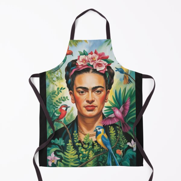 Item preview, Frida Kahlo colorful illustration designed and sold by BenCoStyle.