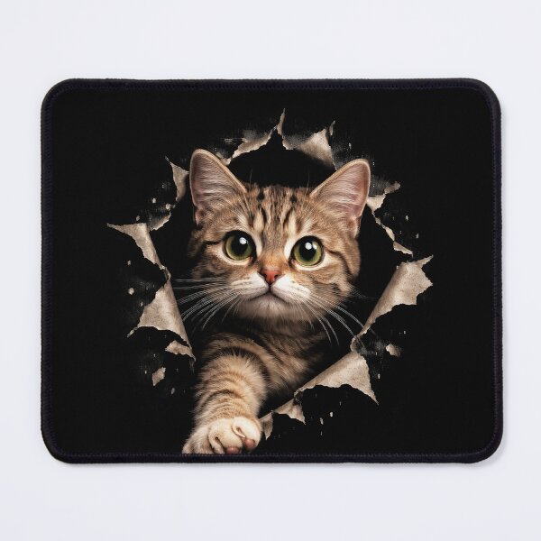 Item preview, Cat Torn Cloth designed and sold by jolihanot.