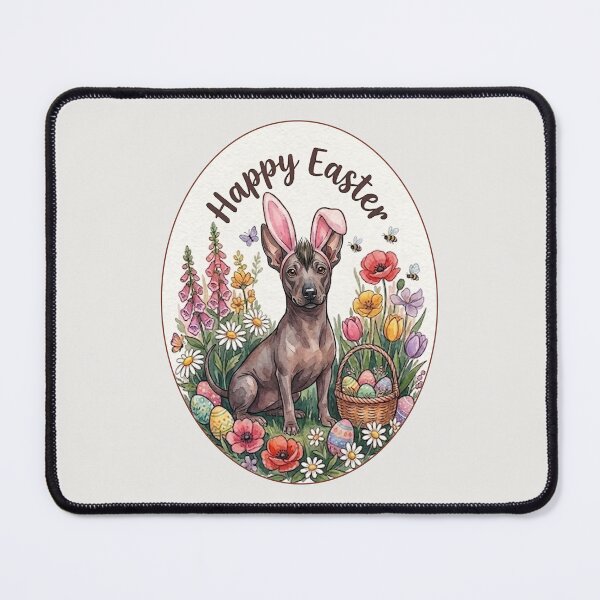 Item preview, Funny Xoloitzcuintli Xolo Happy Easter Egg Bunny Mom Dad Kids designed and sold by FurryHavenPH.