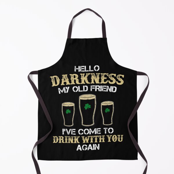 Item preview, Hello Darkness My Old Friend St Patricks Day Irish Stout Beer Drinking designed and sold by ShavonRistorin.
