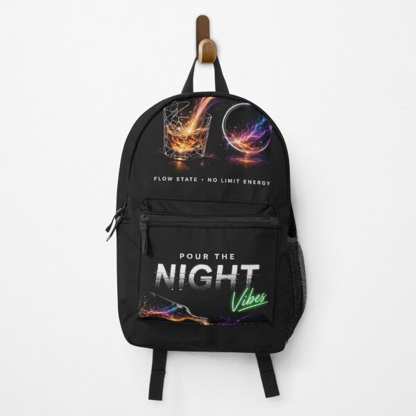 Item preview, Pour the Night Vibes T-Shirts – Neon Energy Drink Art designed and sold by KDesignCrafts.