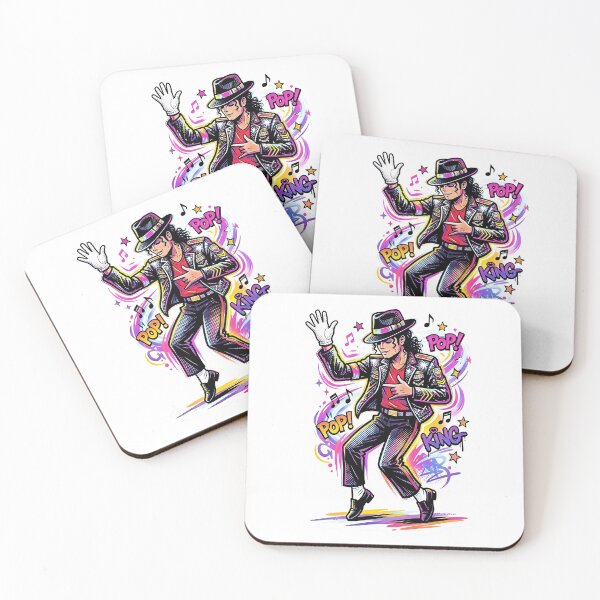 Item preview, King of Pop Neon Vibes - Pop Art designed and sold by Dhenin Studio.
