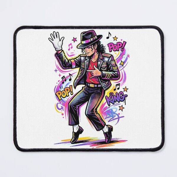 Item preview, King of Pop Neon Vibes - Pop Art designed and sold by Dhenin Studio.