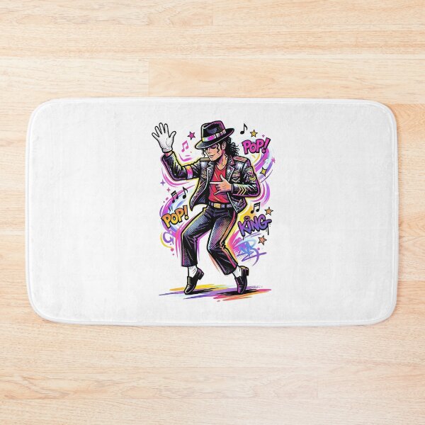 Item preview, King of Pop Neon Vibes - Pop Art designed and sold by Dhenin Studio.