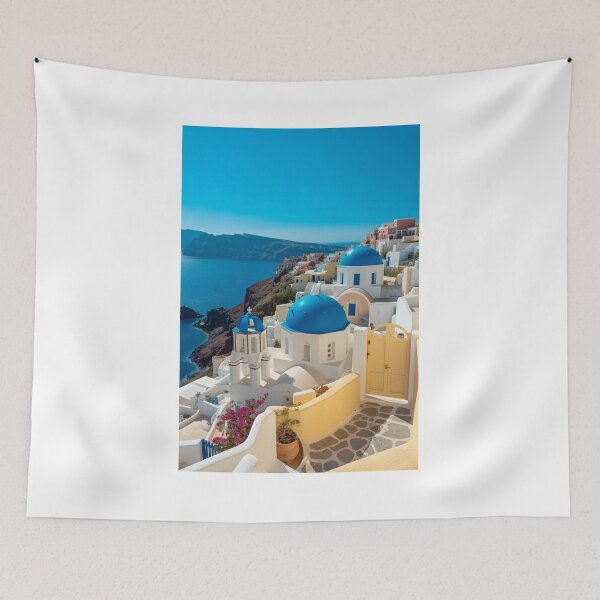 Item preview, Santorini with fantastic views designed and sold by BenCoStyle.