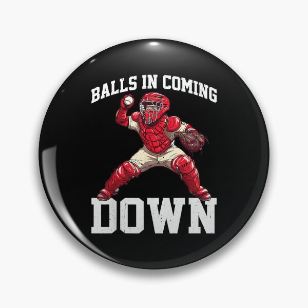 Item preview, Balls In Coming Down Baseball Outfielder Catcher - designed and sold by wardpowerslamon.