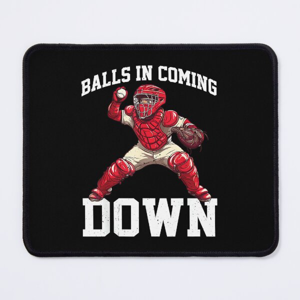Item preview, Balls In Coming Down Baseball Outfielder Catcher - designed and sold by wardpowerslamon.