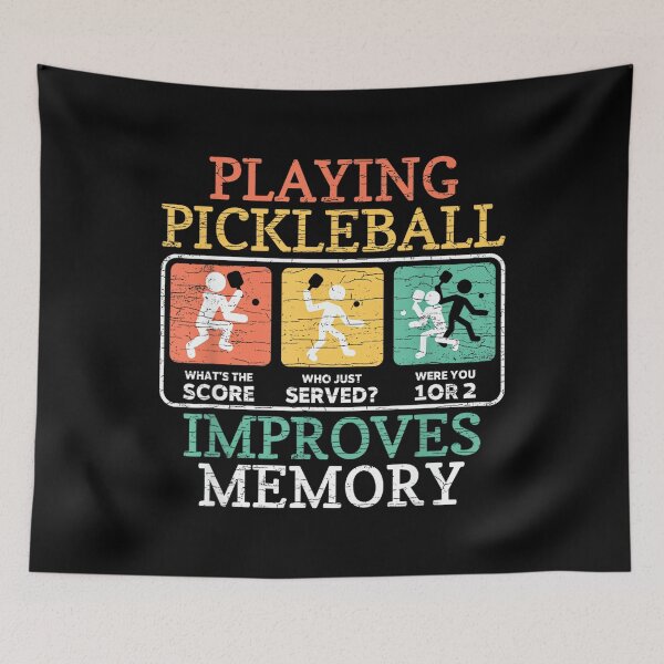 Item preview, Playing Pickleball Improves Memory Pickleball designed and sold by wardpowerslamon.