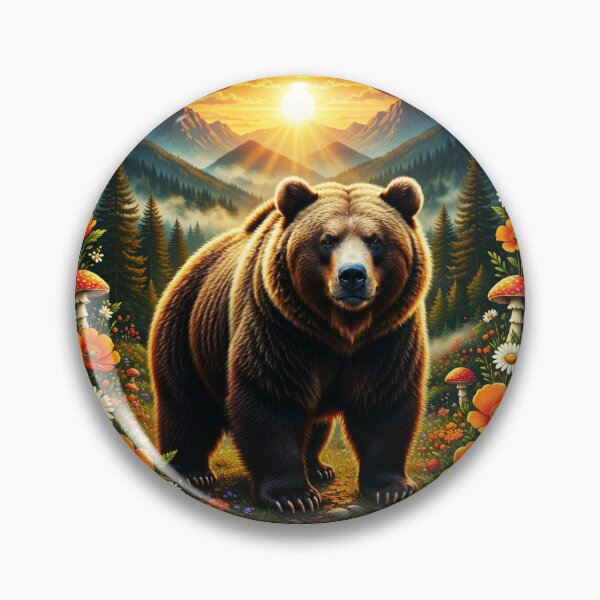Item preview, Vintage Topanga Canyon Bear Family 90290 Bohemian Style designed and sold by CallDesign.