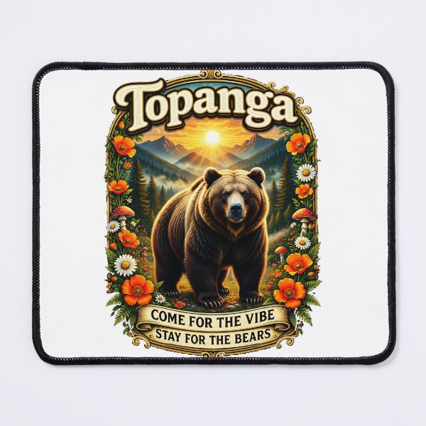 Item preview, Vintage Topanga Canyon Bear Family 90290 Bohemian Style designed and sold by CallDesign.