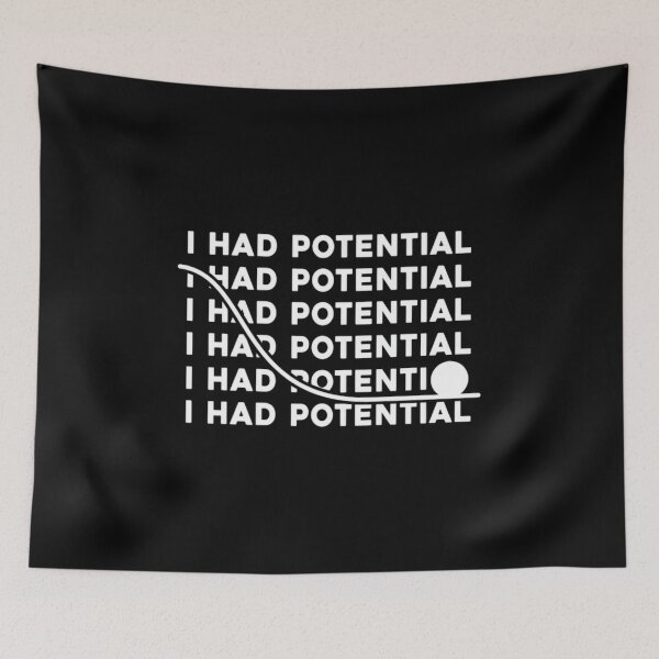 Item preview, Project Hail Mary I Had Potential Funny Sci Fi Sarcastic Nerd Design designed and sold by Qwertycraftd.