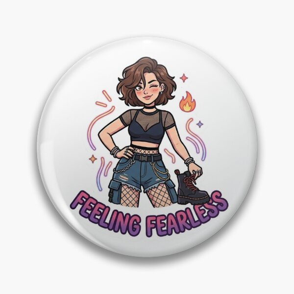 Item preview, Feeling Fearless designed and sold by TeeNerdz.