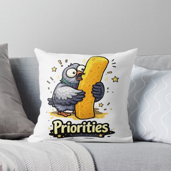 Item preview, Priorities Funny Pigeon French Fry designed and sold by MonkiFlipp.