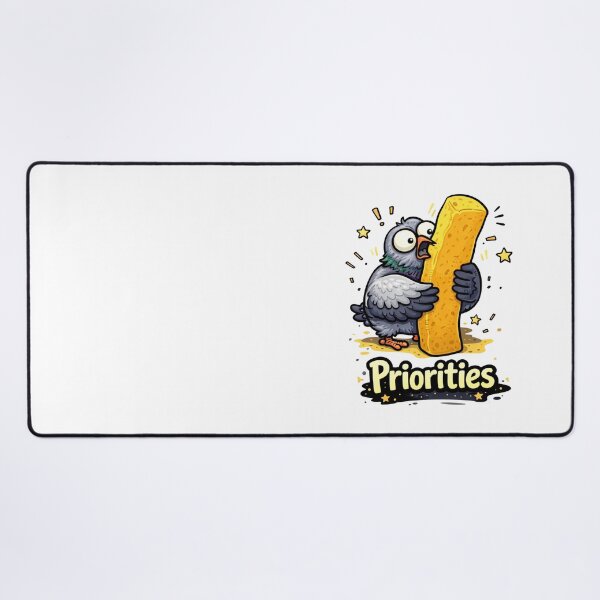 Item preview, Priorities Funny Pigeon French Fry designed and sold by MonkiFlipp.