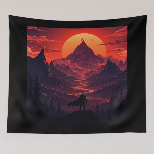 Item preview, anime sunset manga art designed and sold by  Mudikeys.
