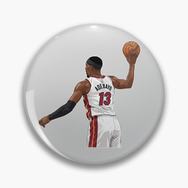 Item preview, Bam Adebayo #13 One Hand Pass designed and sold by ScaryDoom.