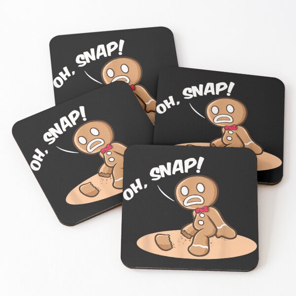 Item preview, Oh Snap Gingerbread Man Broken Leg Funny Christmas Cookie Holiday Humor Graphic designed and sold by AmalnoRoyil.