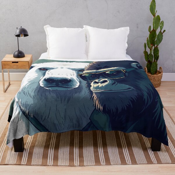 Item preview, Polar bear and gorilla on a mission designed and sold by LioTou.