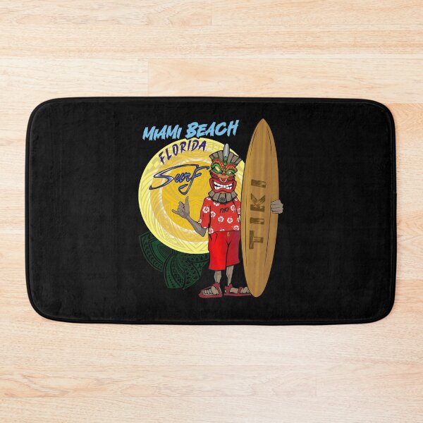 Item preview, Miami Beach Florida Tiki Surf vintage designed and sold by studioss76.