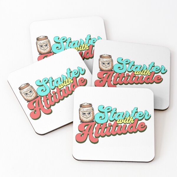 Item preview, Starter With Attitude Funny Sourdough Design designed and sold by Bliss Find And Design.