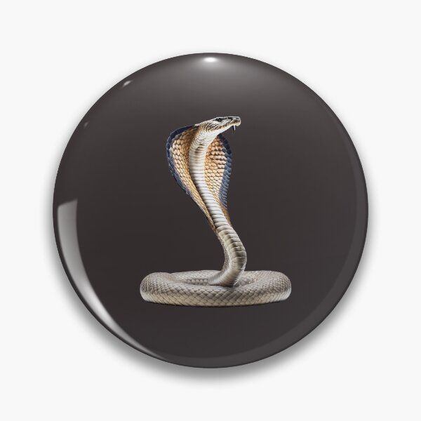 Item preview, Realistic cobra with hood spread and raised body designed and sold by ChernivtsiSkoda.