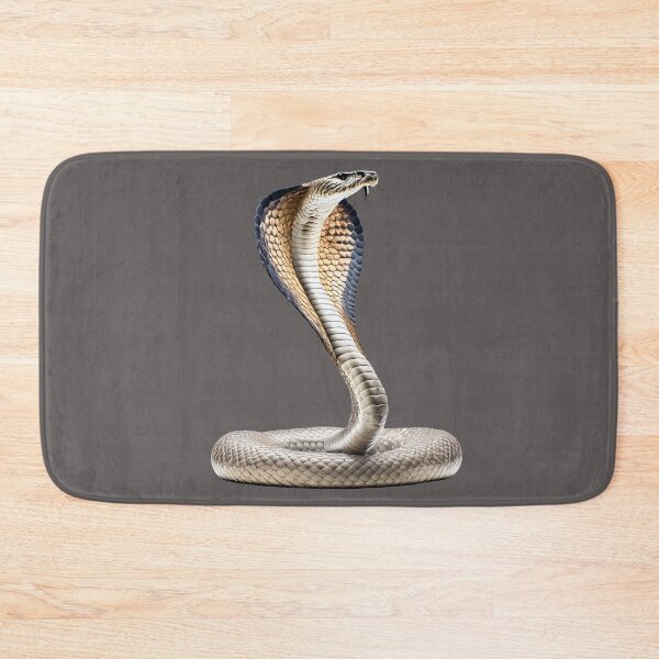 Item preview, Realistic cobra with hood spread and raised body designed and sold by ChernivtsiSkoda.