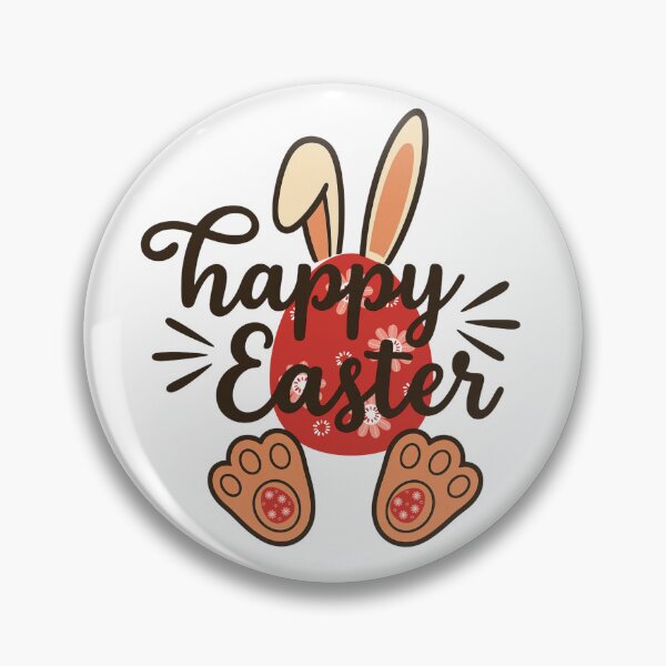 Item preview, Happy Easter With Easter Egg Rabbit. designed and sold by Dinasshop.