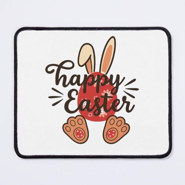Item preview, Happy Easter With Easter Egg Rabbit. designed and sold by Dinasshop.