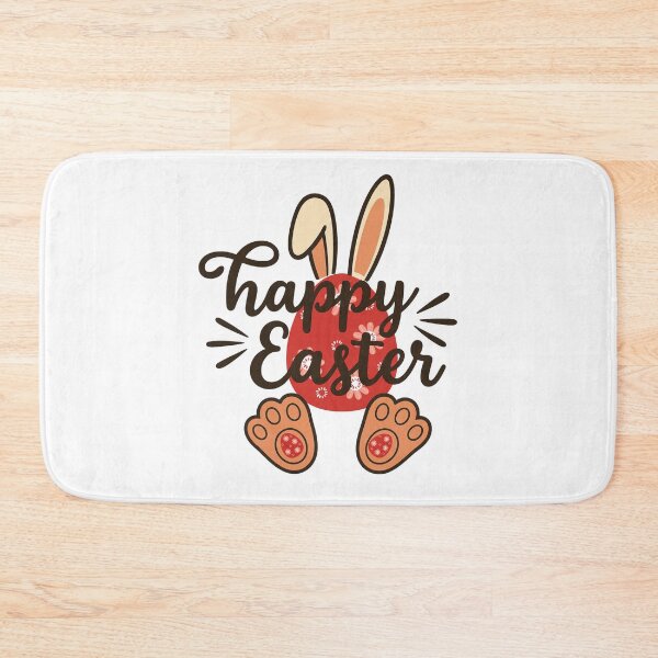 Item preview, Happy Easter With Easter Egg Rabbit. designed and sold by Dinasshop.