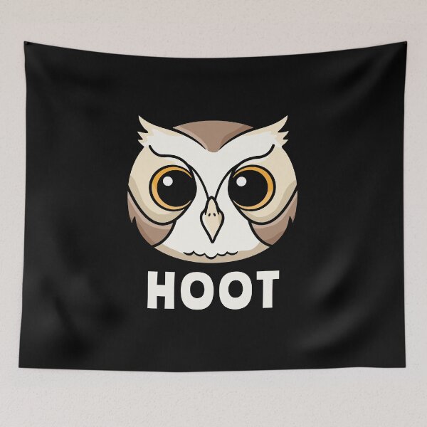 Item preview, Cute Owl Face HOOT Kids Bird Kawaii Owl designed and sold by DSWShirts.
