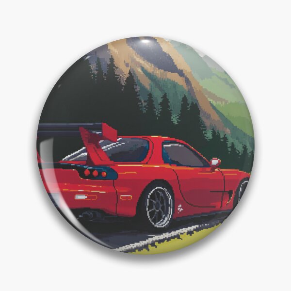 Artikelvorschau, Pixel Drift Highway – Retro-Arcade-Renngrafik entworfen und verkauft von Pixel8Prints.